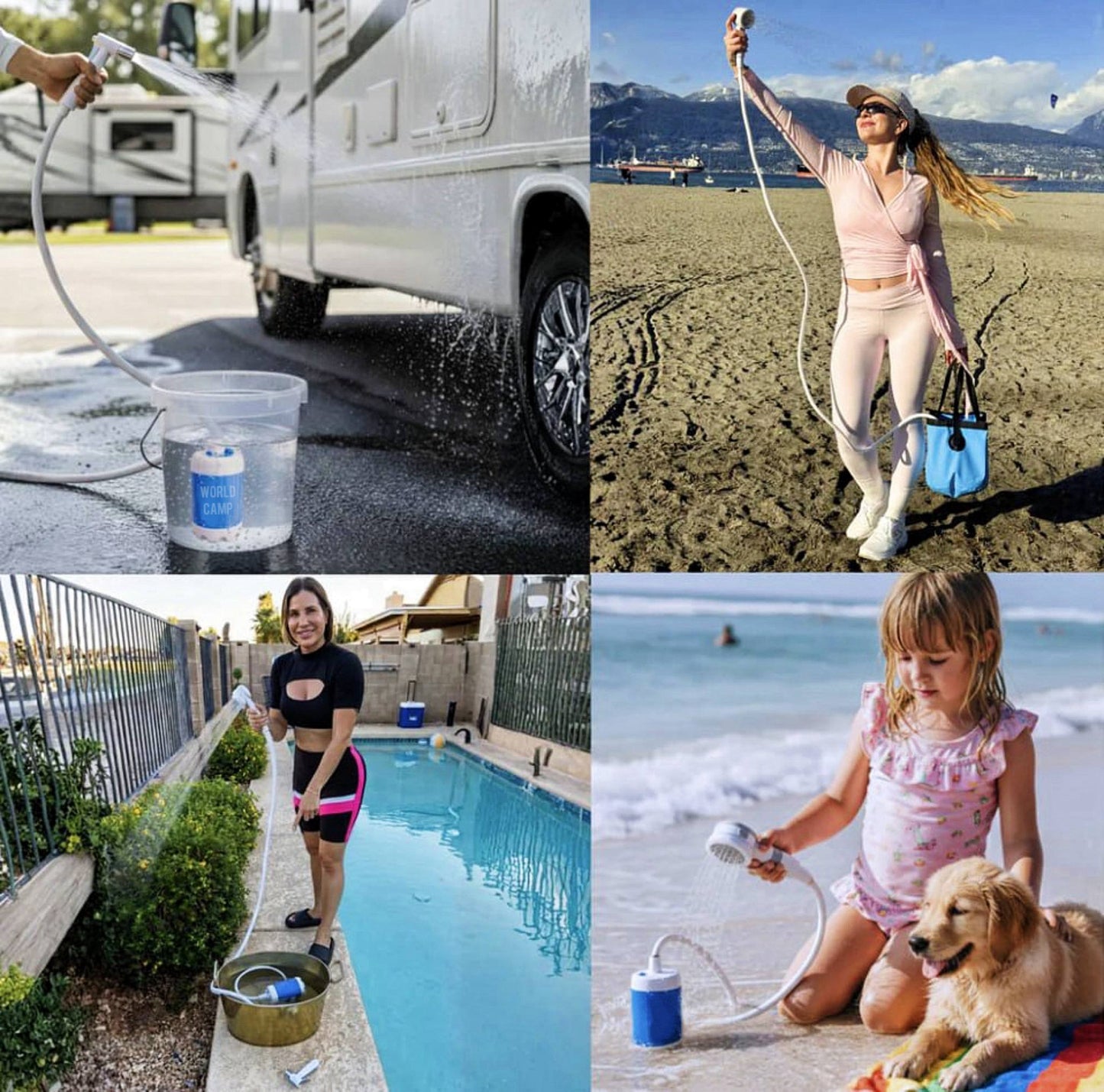 World Camp™ Portable Shower