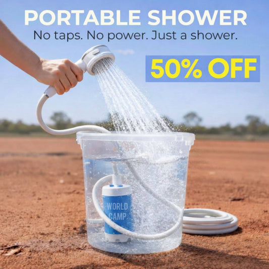 World Camp™ Portable Shower