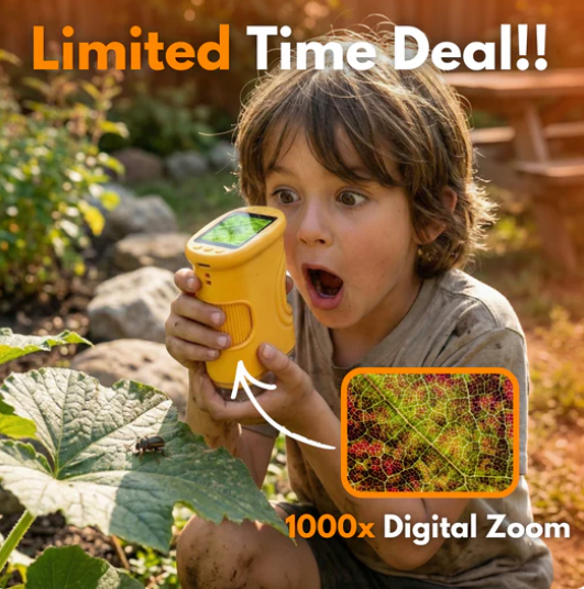 World Camp™ 4K Discovery Microscope